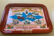 Coca Cola Metal Tray 1986 Florida