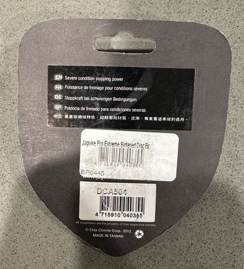 Jagwire Pro Extreme SHIMANO/TRP Sintered Disc Brake Pads