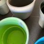 6 plant pots 3 ceramic and 3 plastic Image 6