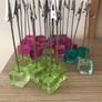 24 table number holders  + 2 raffle books Image 2