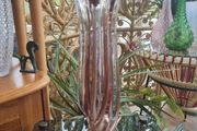 French Glass Table Lamp
