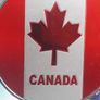 Vintage Metal Canadian Wall Plaque Image 2