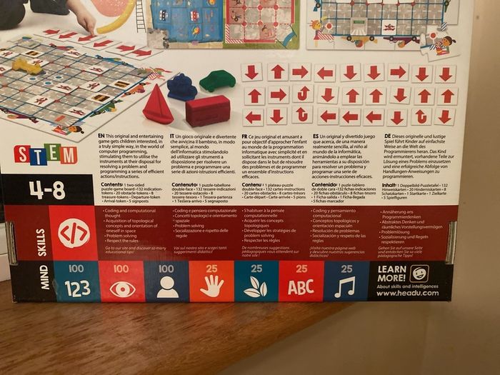 Headu coding game for kids 4-8 years