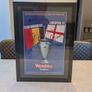 Liverpool FC 1978 European Cup Final Signed Framed Programme Printed Poster (A3) Image 2