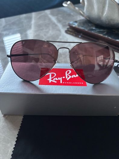 Ray Ban RB3689 Sunglasses Gunmetal Polarised 62mm