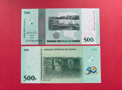Congo  500 Francs  2010   (UNCIRCULATED  ) Commemorative  Issue