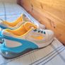 2022 nike air max go gs Size 5 eu 38 white/yellow in excellent condition Image 6