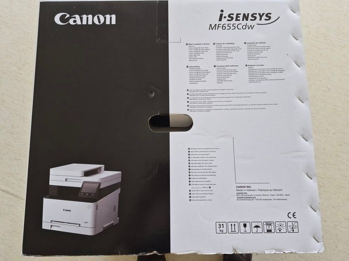 Cannon I-Sensys MF655cdw all in one