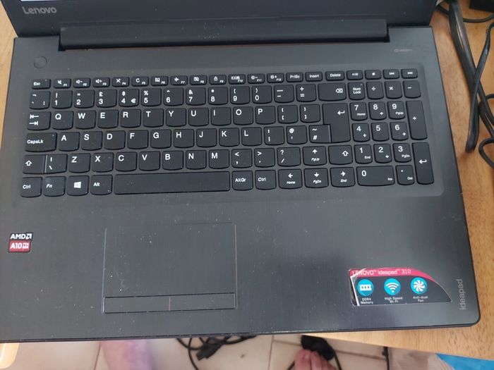 Lenovo Ideapad 310-15ABR, Model 80ST, AMD A10-9600P R5, `10 Compute Cores, 4C + 6G, 2.4GHz, Windows 10, Microsoft Edge, Chrome, and VLC