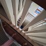 Vintage Oak & Camel Wooden Blind Image 2