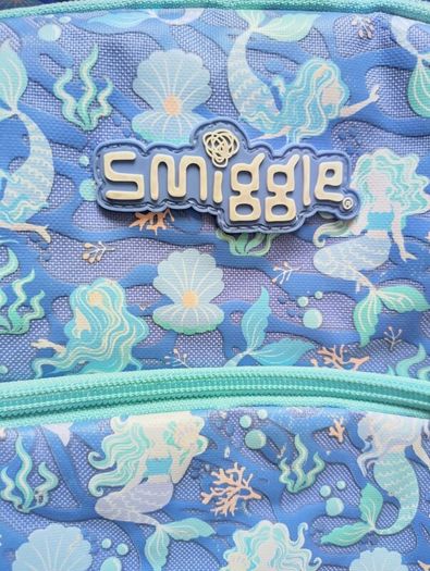 Smiggle blue mermaid backpack