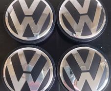 4 x Volkswagen Polo Centre Caps (56mm) FREE POST