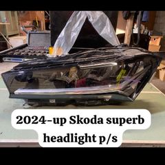 skoda superb headlight 2024