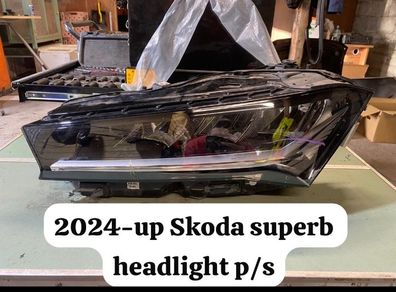 skoda superb headlight 2024