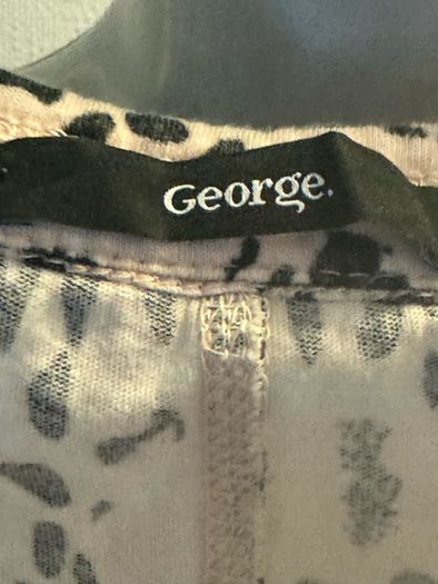 George long line pink cotton top size UK16 EU44 Postage included