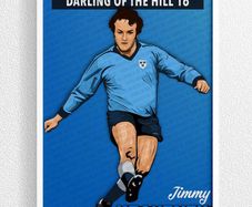 Jimmy Keaveney Dublin GAA Art Prints (A3 Size)