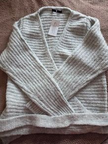 Wrap cardigan