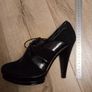 Suede & Patent Leather Heels Image 3