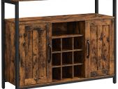 Sideboard Kitchen Cabinet Storage Cabinet with 2 Doors for Living Room Kitchen Dining Room 100 x 35 x 81,4 cm.