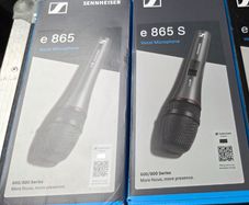 Sennheiser E865 Microphones Bnib