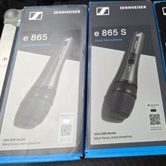 Sennheiser E865 Microphones Bnib