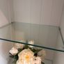 Solid Wood Dining Display Cabinet Cream Colour Image 3
