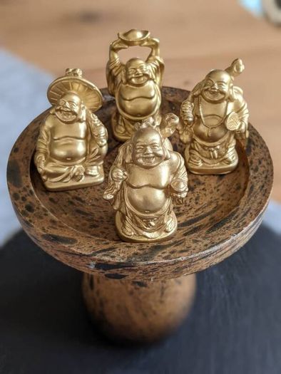 vintage  tiny good luck Buddha