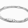 Pandora Cuban Chain Hearts Bracelet Size 20cm New Image 2