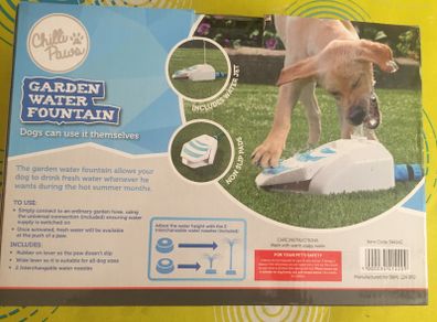 New Dog Water fountain