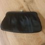 Black Satin Clutch/Shoulder Bag Image 5