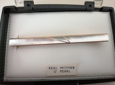 Vintage Mother of Pearl  Tie Pin