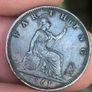 1861 Farthing Victoria Image 3