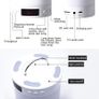 BRAND NEW Portable Night Light Bluetooth Speaker Wireless Player Touch Pat Light Speaker Colorful LED Night Light Bedside Table Lamp Gifts Image 6