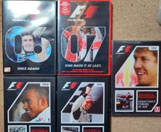Formula 1 Season Review DVD's