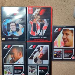 Formula 1 Season Review DVD's