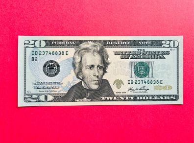 Usa  20. Dollars   2006  Letter  (  B 2 )  NEW YORK  CITY  ( Uncirculated )