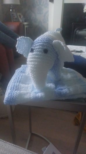 Hand knitted