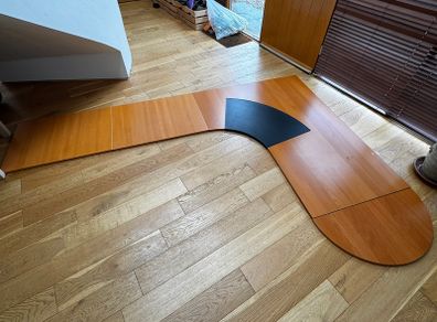 IKEA Galant Modular L Shaped Corner Desk