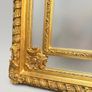 Large French Style Gilt Wood Section Mirror Image 3