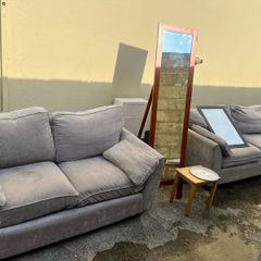 sofa 3 seater and 2 all free to go