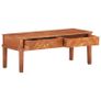 TV Cabinet 110x40x41 cm Solid Acacia Wood Image 2