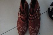 Primark    Patterned  Ankle Boots. S.7.   B.N.W.T