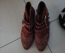 Primark    Patterned  Ankle Boots. S.7.   B.N.W.T