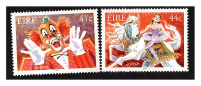 2002 Ireland Europa Circus Commemorative Stamps Mint Never Hinged (MNH)