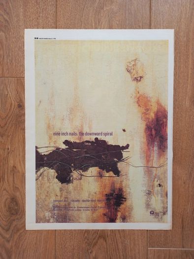 Nine Inch Nails Original Magazine Advertisement Poster