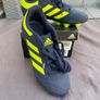 adidas Goleto Football boots ink and Solar yellow VI FG JR size 13 Image 2