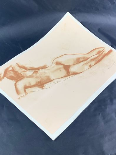 Vintage Marino Marini Riposo (Rest) lithograph