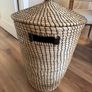 Rattan wash basket Image 2