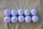 10 Taylormade Soft Response/Project A/S Golf balls