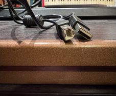 Old cables for computers
